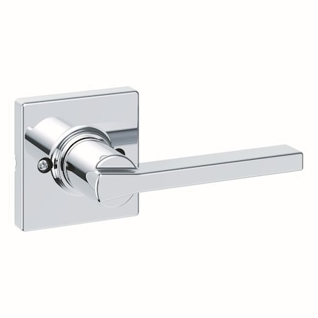 Kwikset Casey Lever Half Dummy with Square Rose Bright Chrome Finish 488CSLSQT-26
